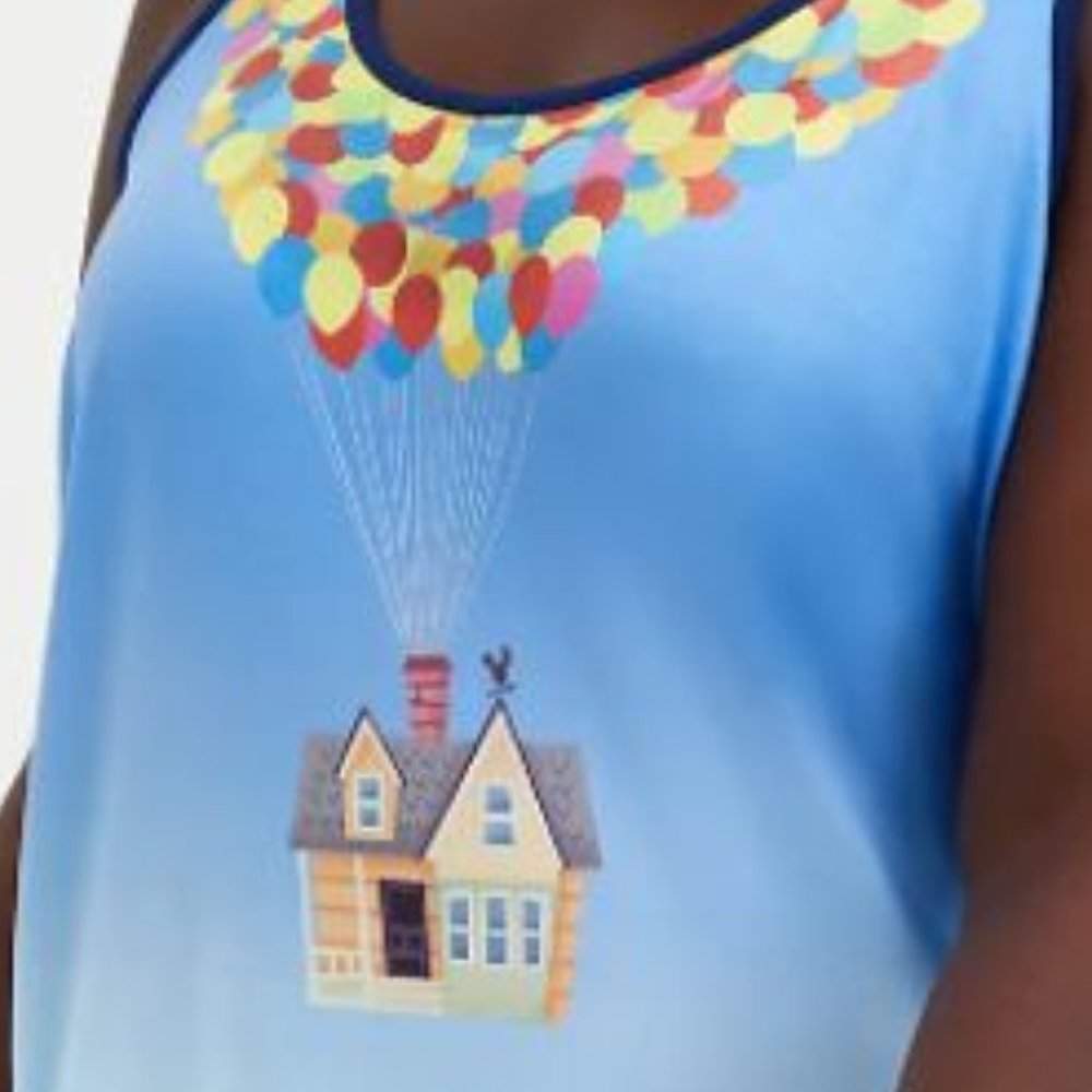 Torrid Disney Pixar UP Balloons Tank NWT 6 6x